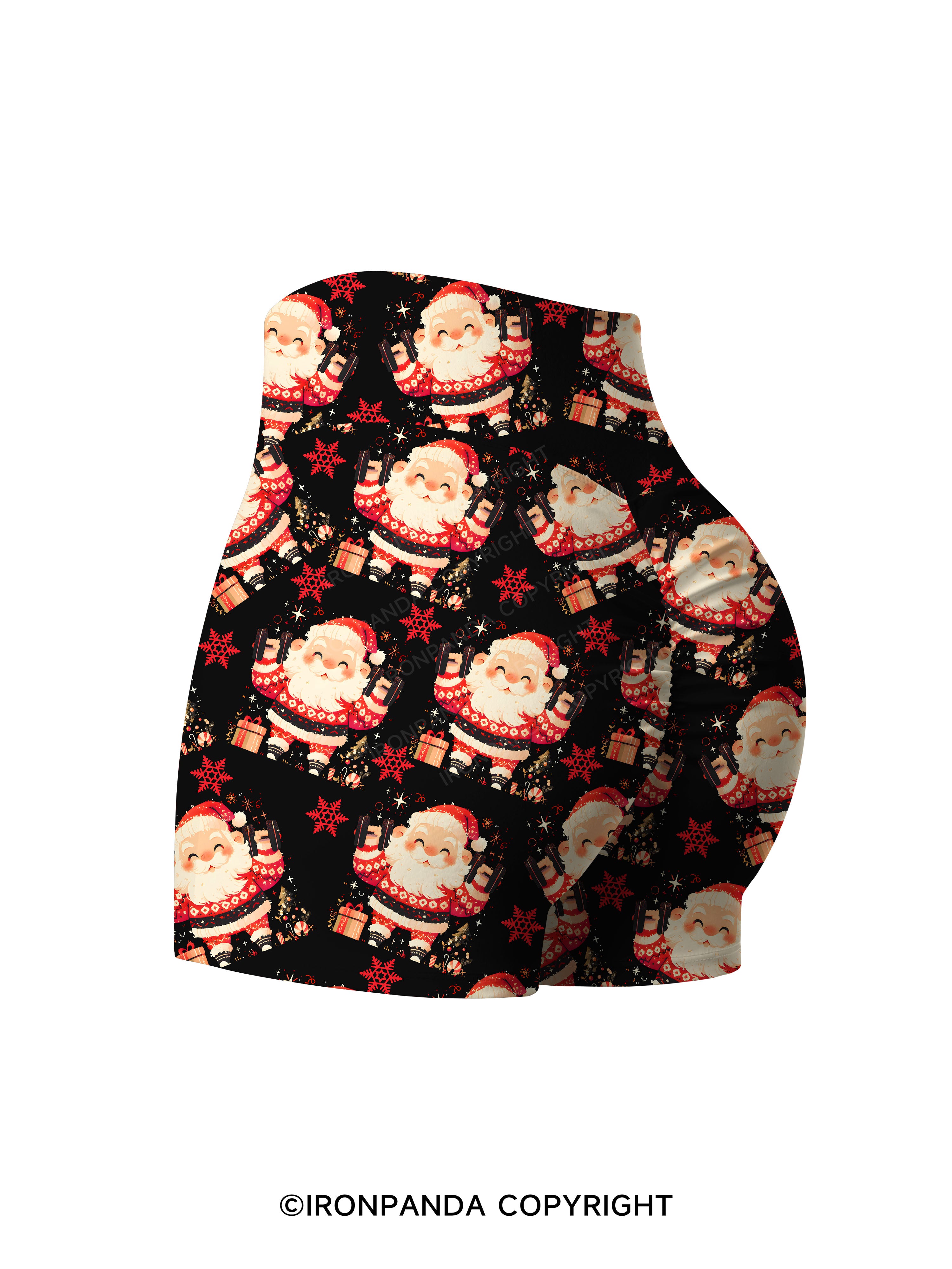 Merry Gainsmas Printed Yoga Shorts