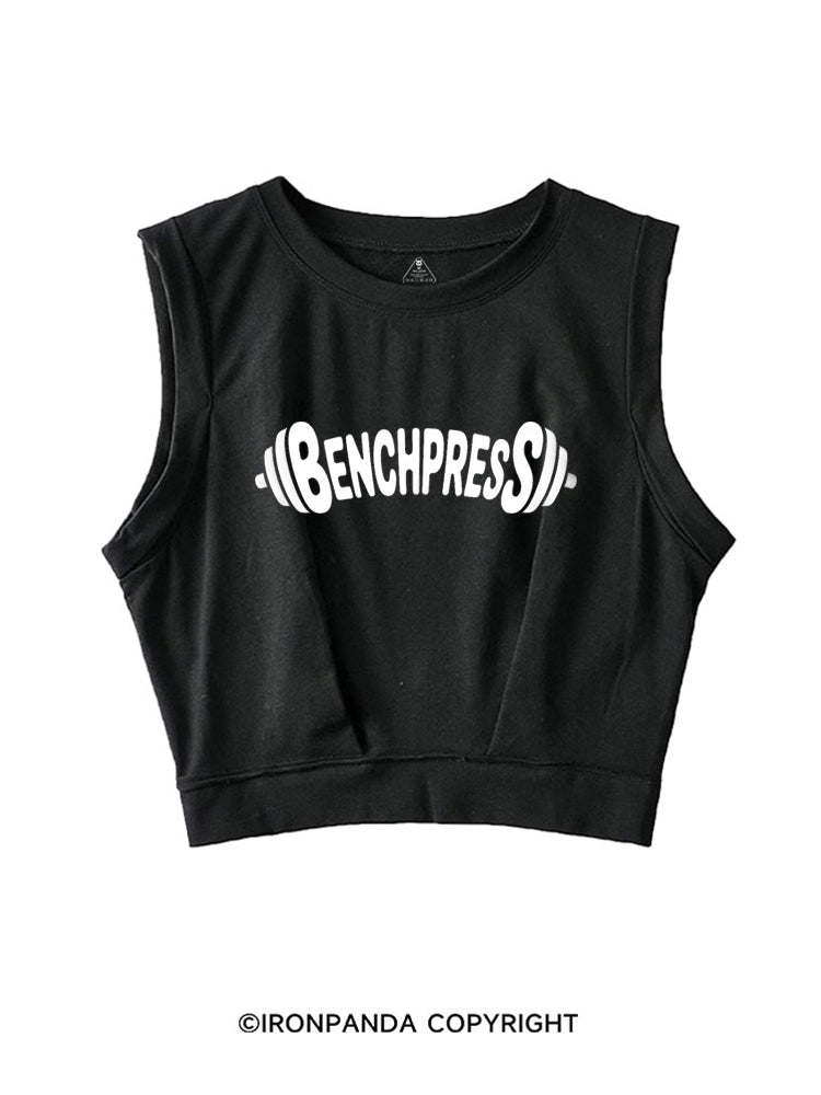 BENCHPRESS SLEEVELESS CROP TOPS