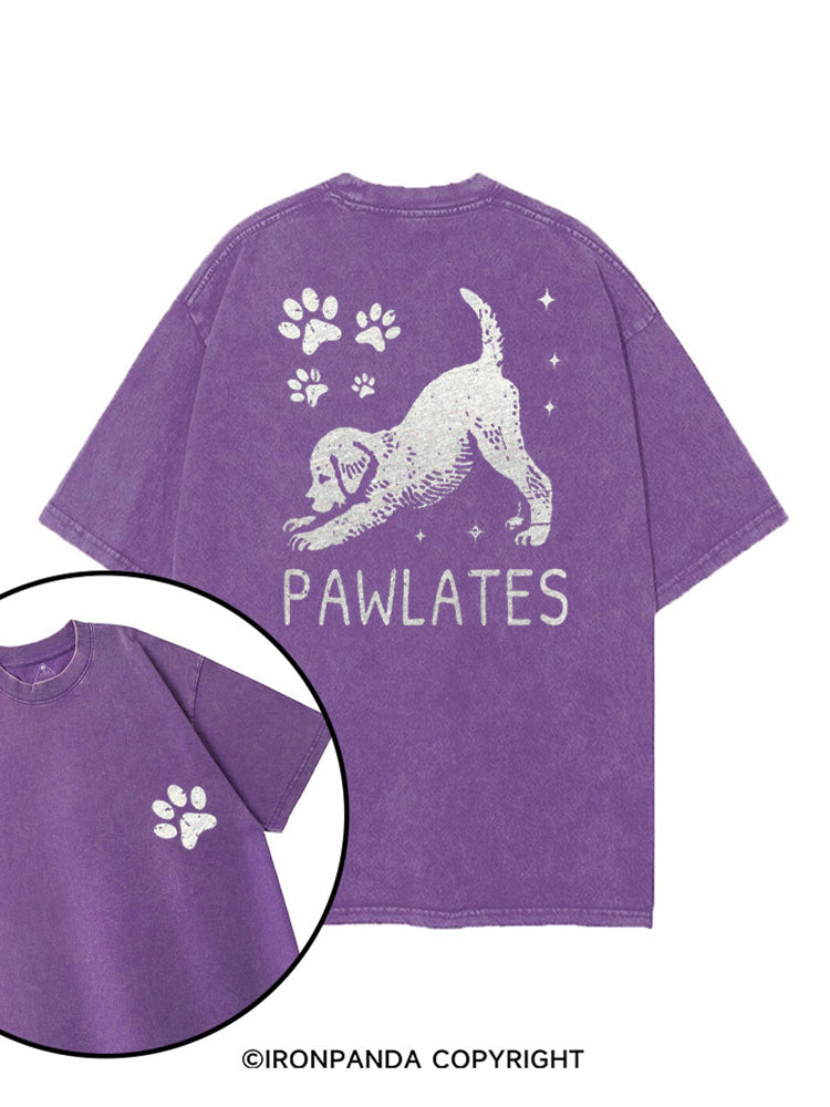 PAWLATES FUNNY DOG printed Gym Shirt