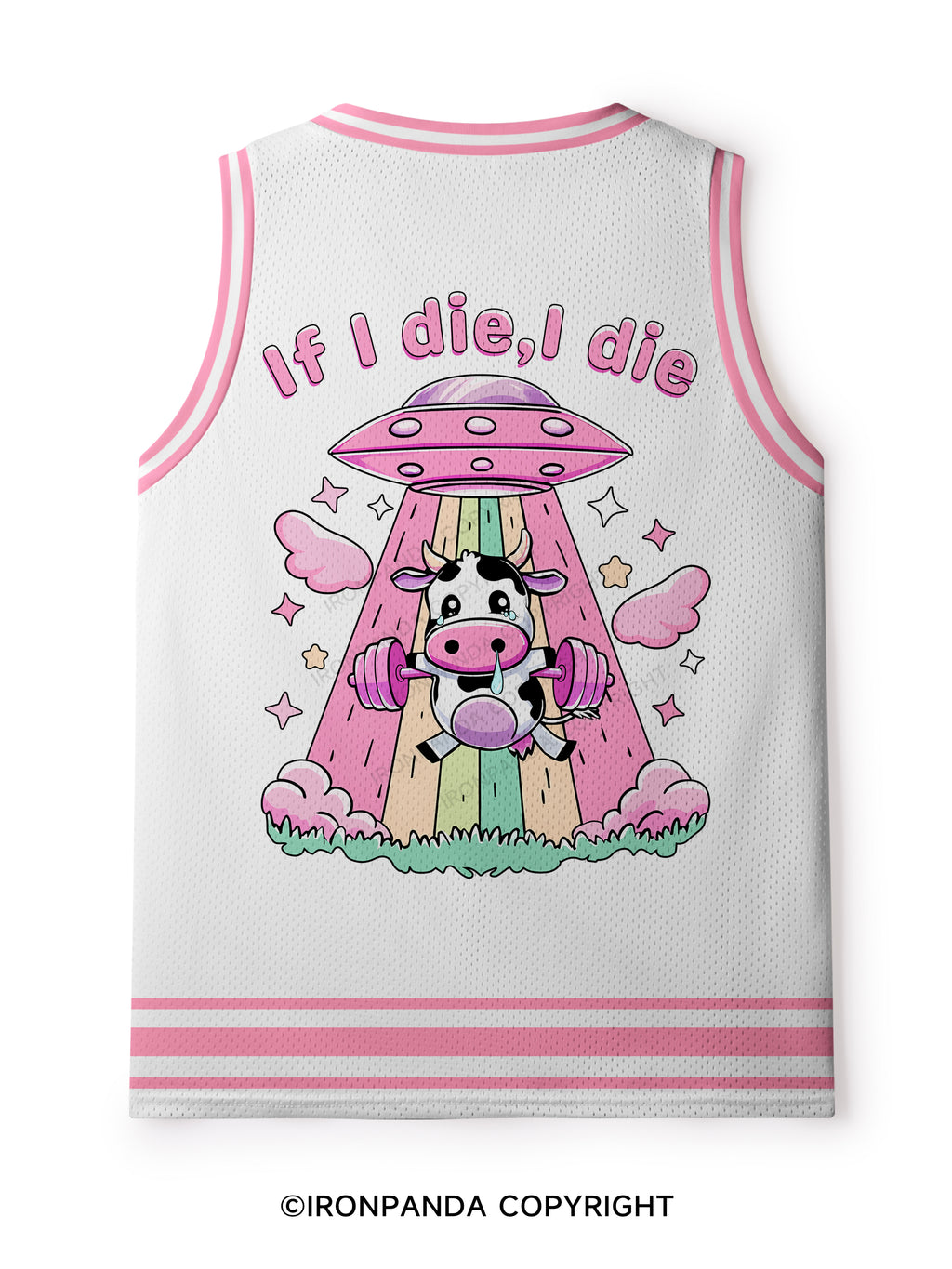 IF I DIE I DIE Mesh Tank Top