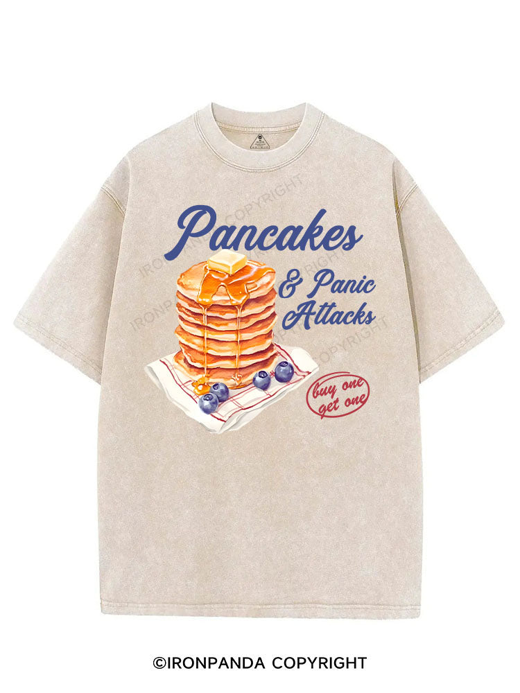 Pancakes & Panic Attacks VINTAGE GYM SHIRT