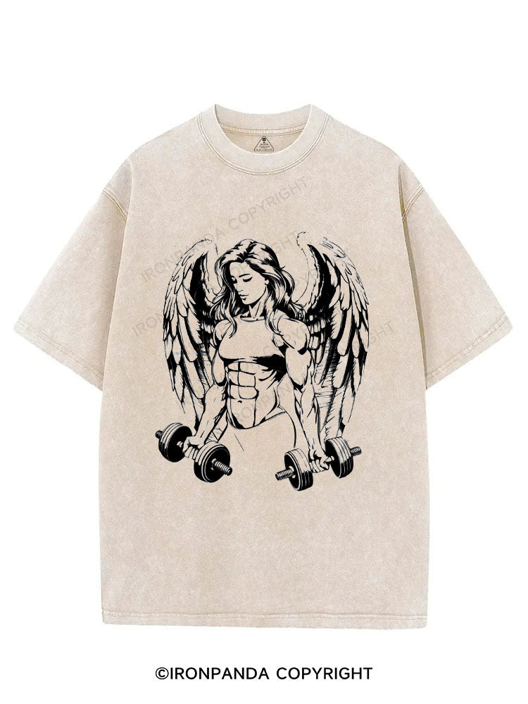 muscle angel VINTAGE GYM SHIRT
