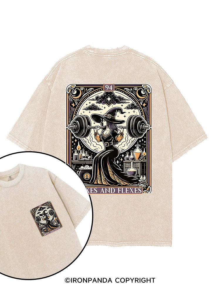 HEXES AND FLEXES printed Gym Shirt