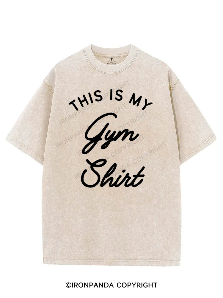 THIS IS MY GYM SHIRT VINTAGE GYM SHIRT