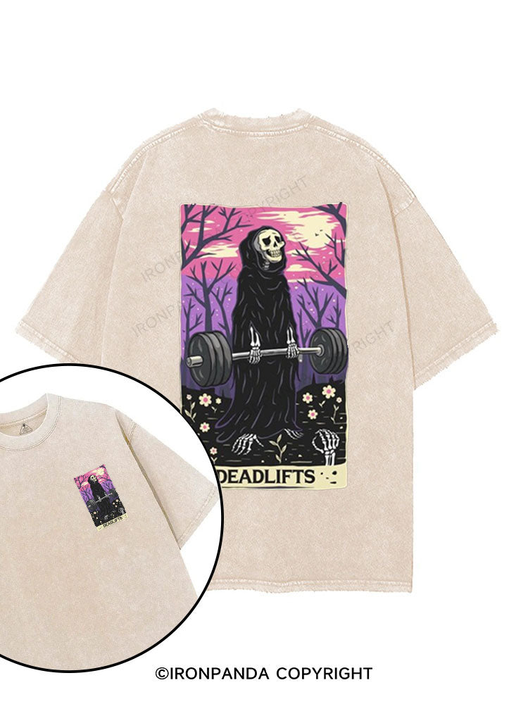 Deadlifts printed Gym Shirt