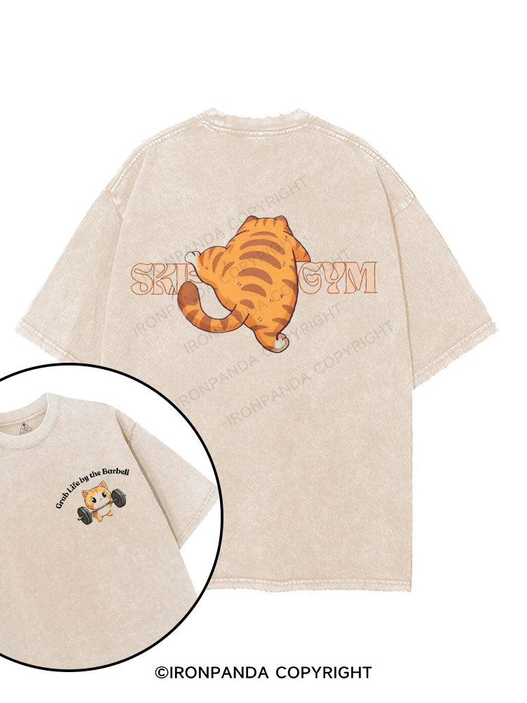 Snack Gym printed Gym Shirt