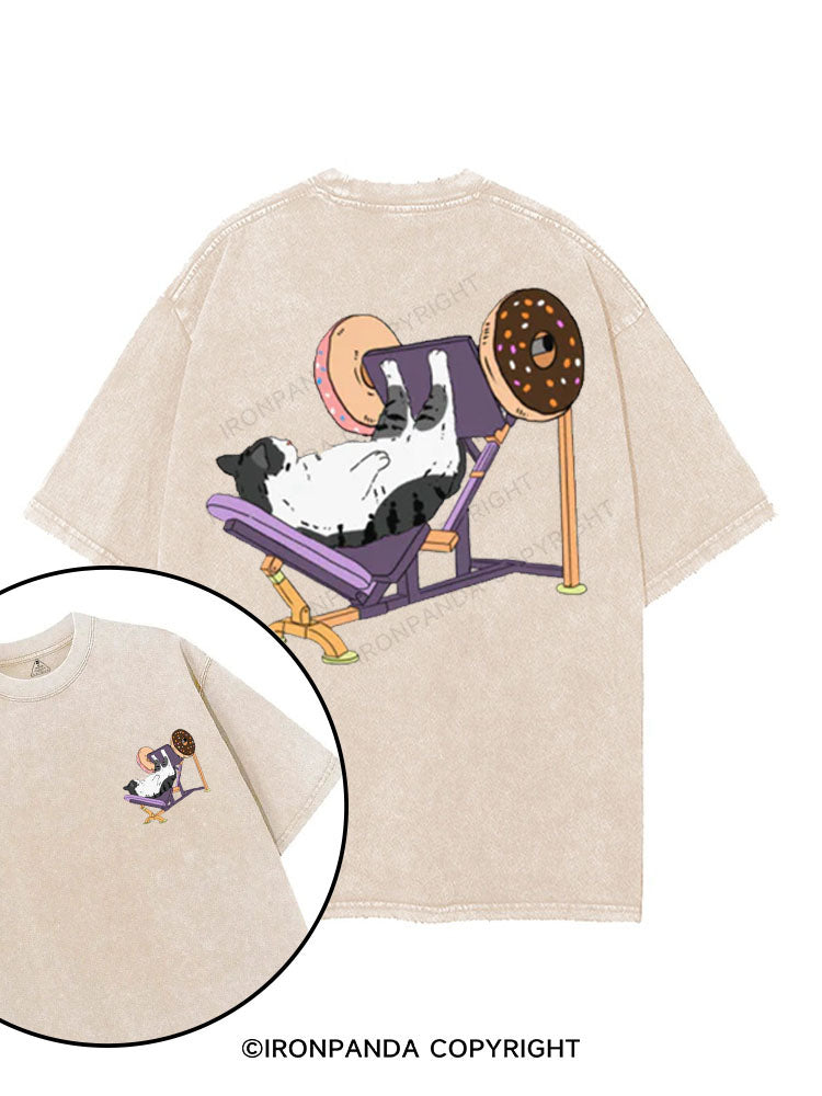 leg day printed Gym Shirt