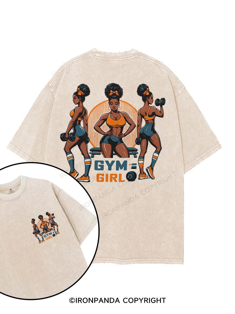 Gym Girl printed Gym Shirt