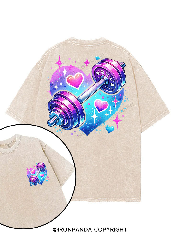 STRENGTH IN SPARKLES printed Gym Shirt