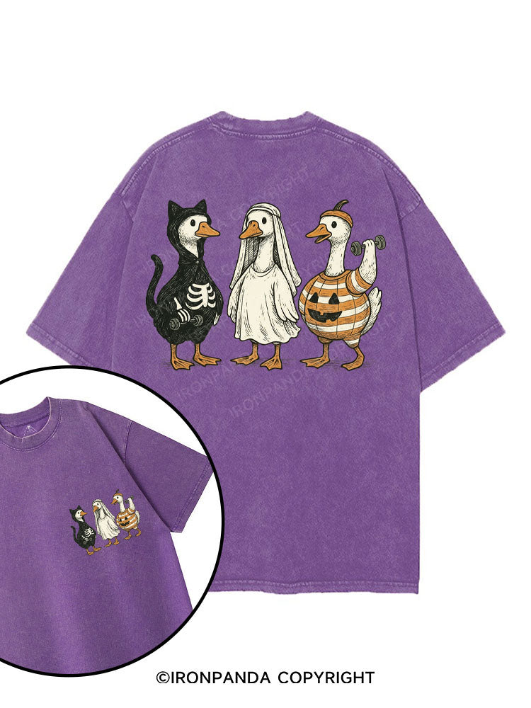 Spooky Swole Squad printed Gym Shirt