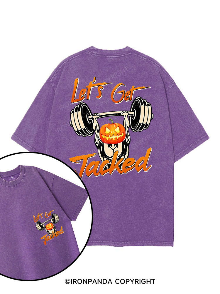 Lets Get Jacked printed Gym Shirt