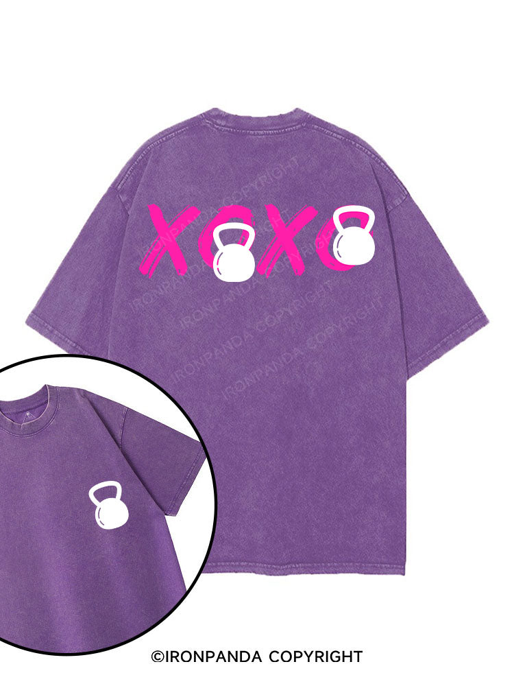 XOXO printed Gym Shirt