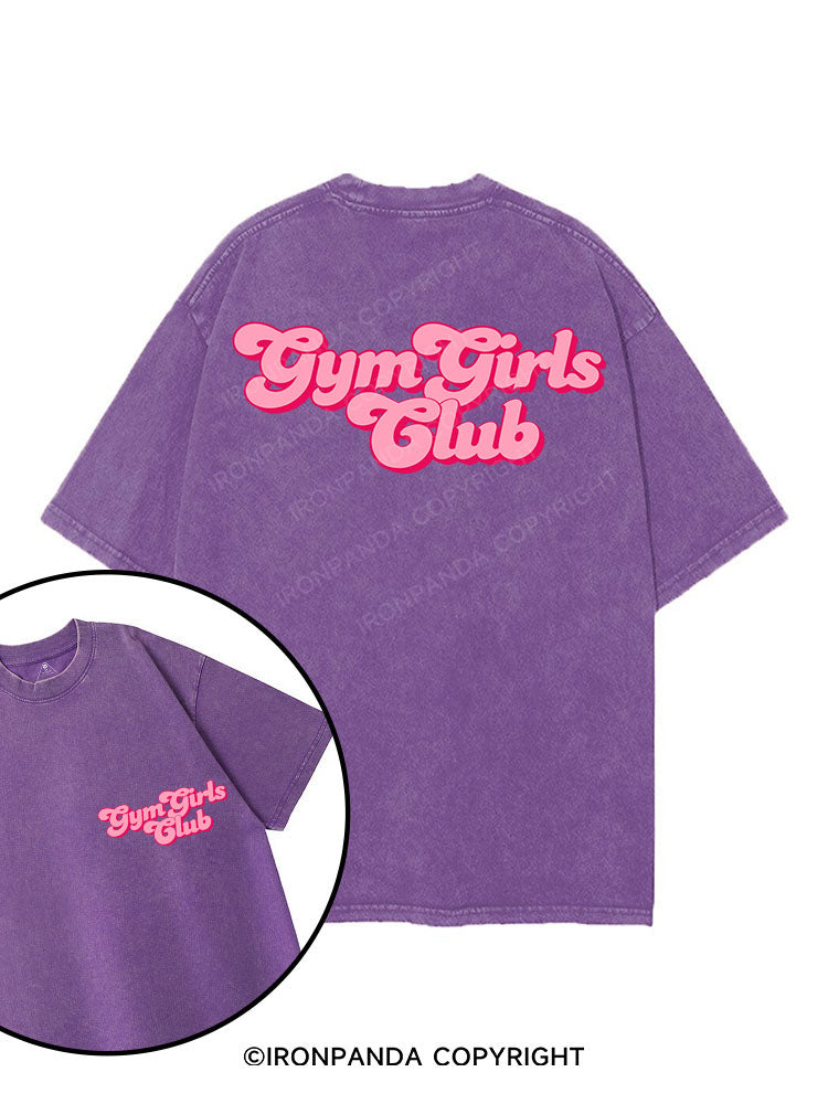 GYM GIRL CLUB printed Gym Shirt
