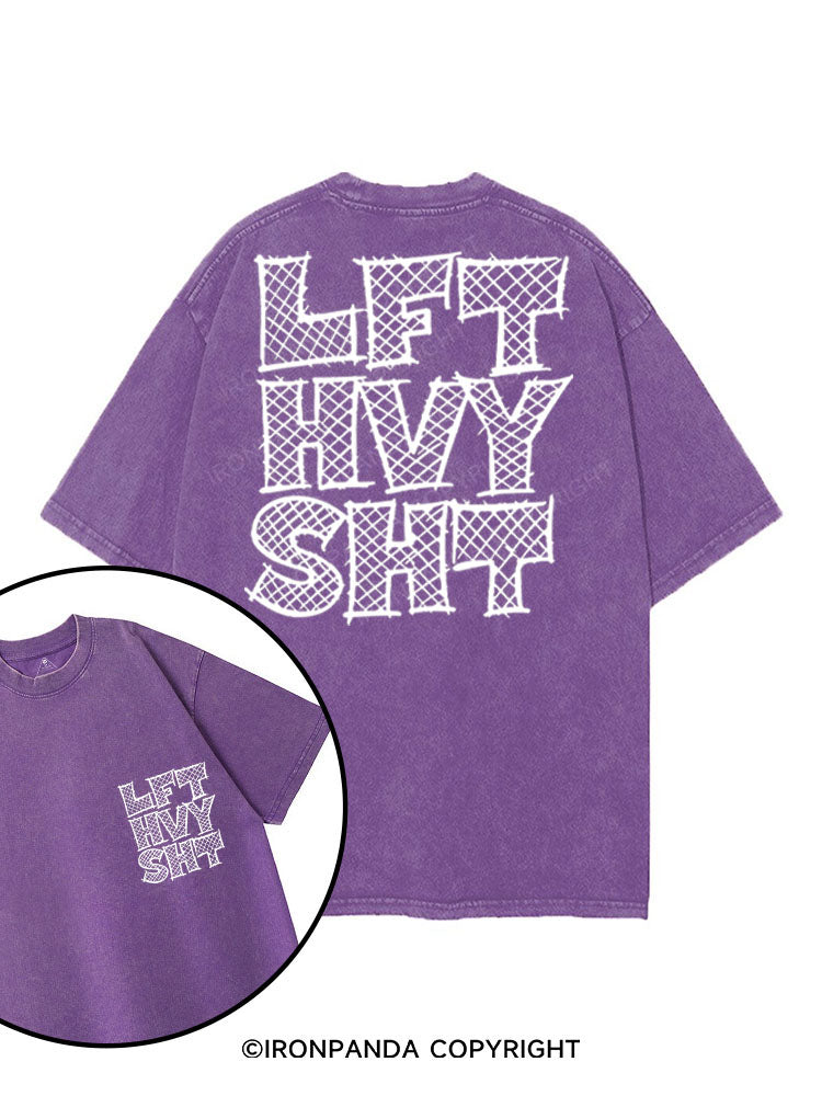 LFT HVY SHT printed Gym Shirt