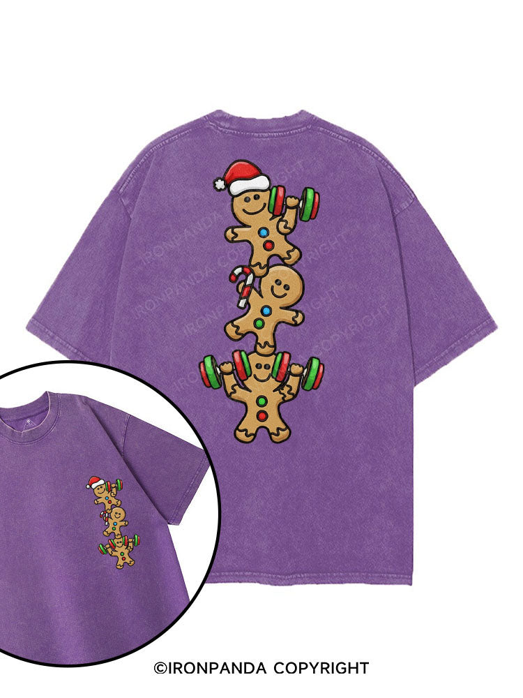 JINGLE ALL THE WEIGHTS! printed Gym Shirt