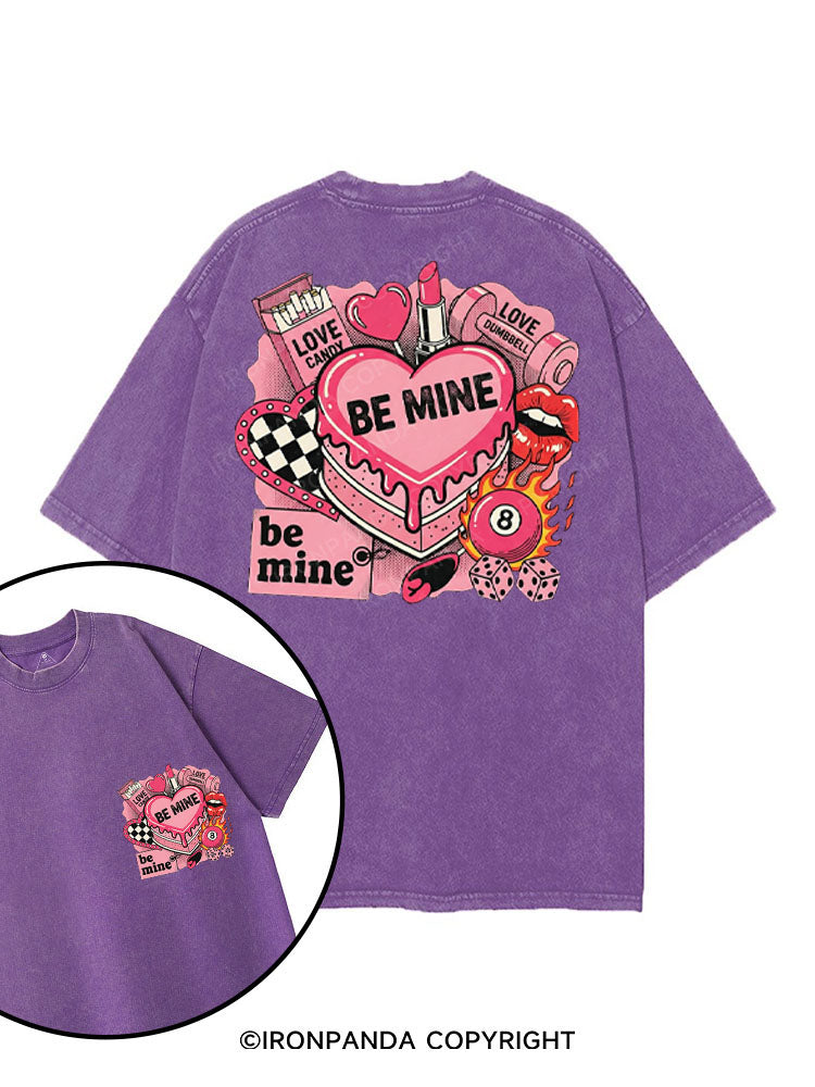 BE MINE printed Gym Shirt