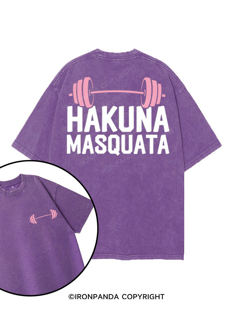 HAKUNA MASQUATA printed Gym Shirt