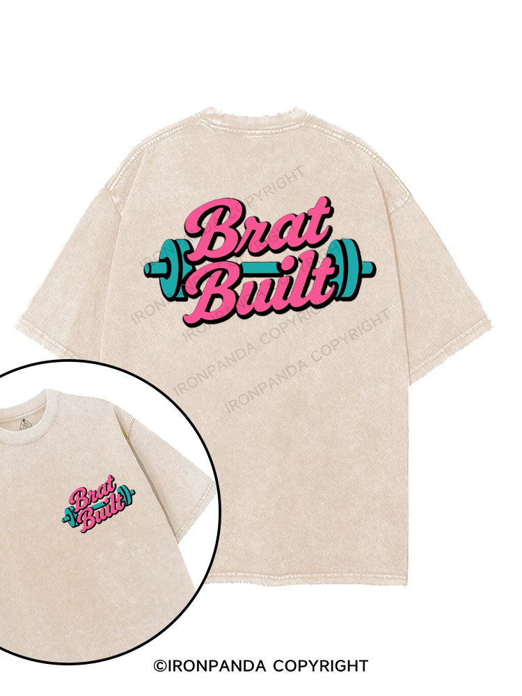 BRAT BUILT printed Gym Shirt