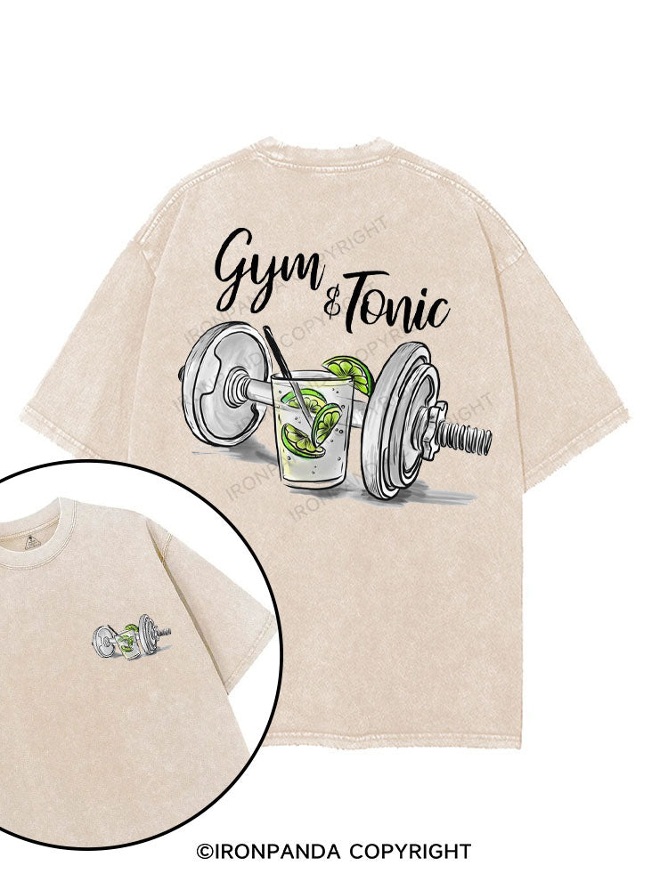 GYM & TONIC printed Gym Shirt