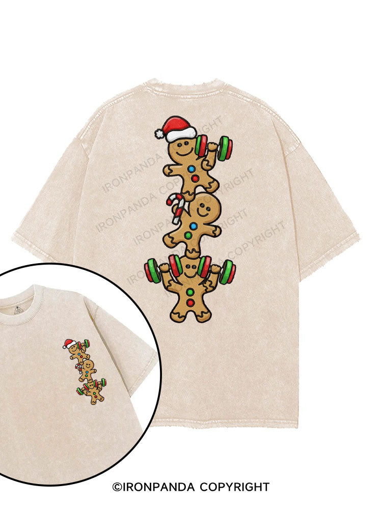 JINGLE ALL THE WEIGHTS! printed Gym Shirt