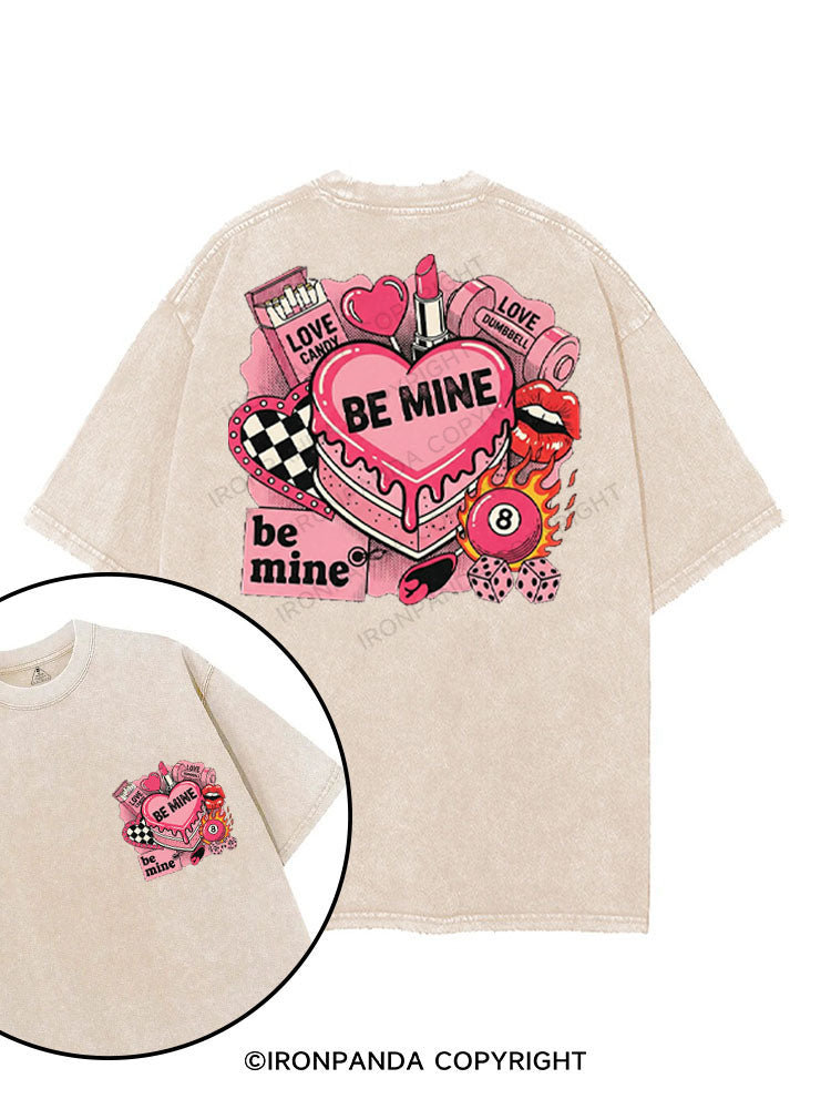 BE MINE printed Gym Shirt