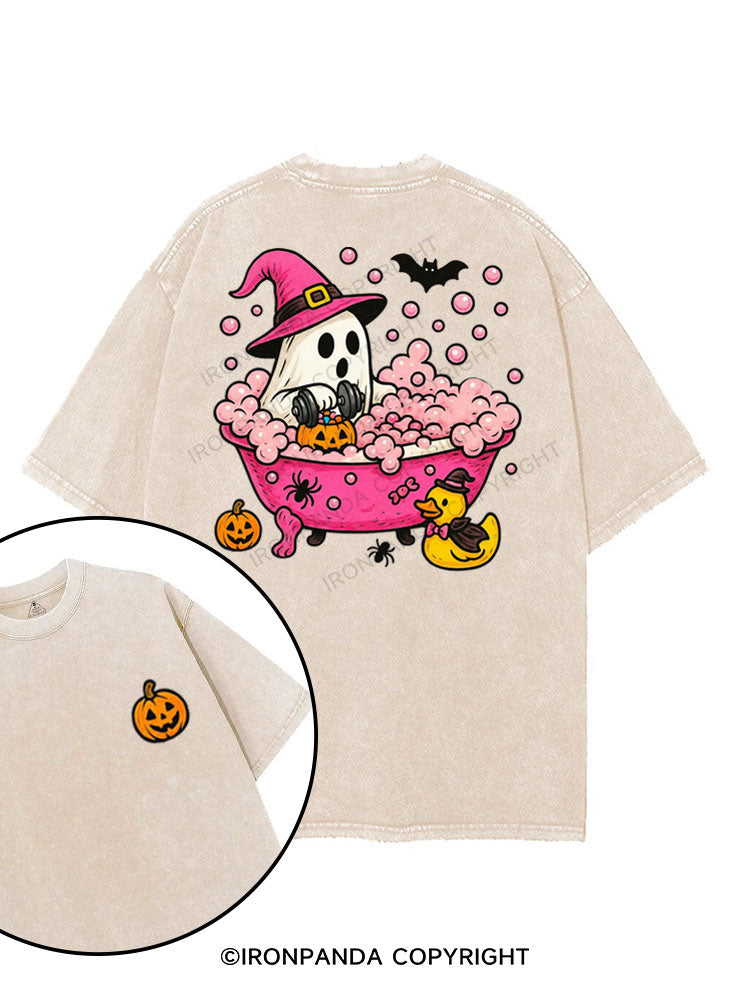 BOO-BBLE GAINS printed Gym Shirt