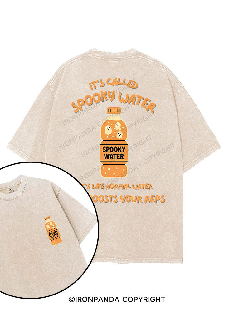 IT'S LIKE NORMAL WATER BUT BOOSTS YOUR REPS printed Gym Shirt