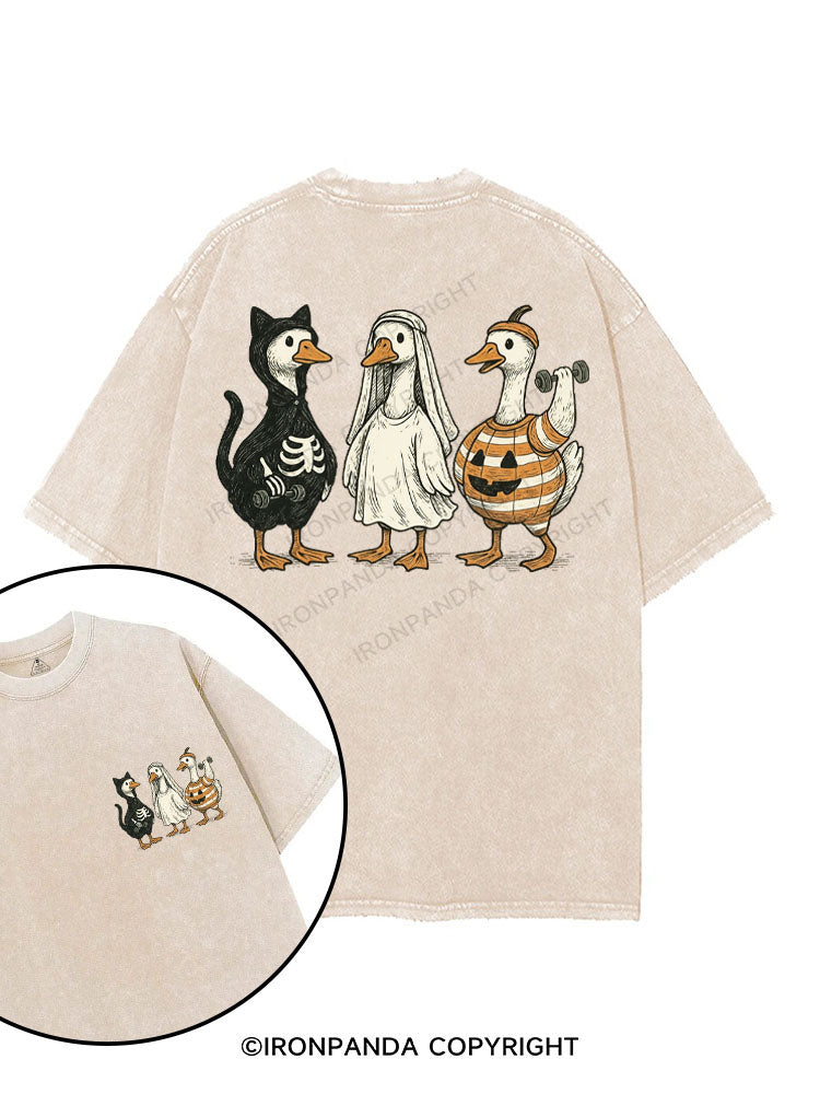 Spooky Swole Squad printed Gym Shirt