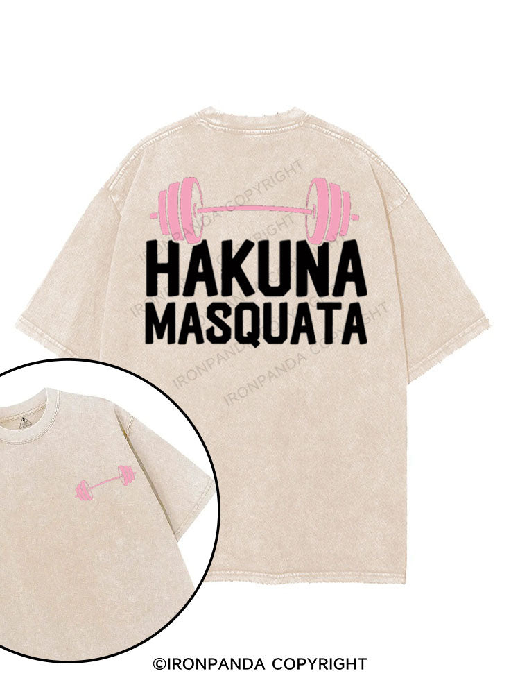 HAKUNA MASQUATA printed Gym Shirt