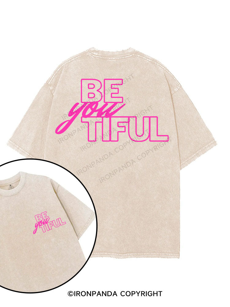 BEYOUTIFUL printed Gym Shirt