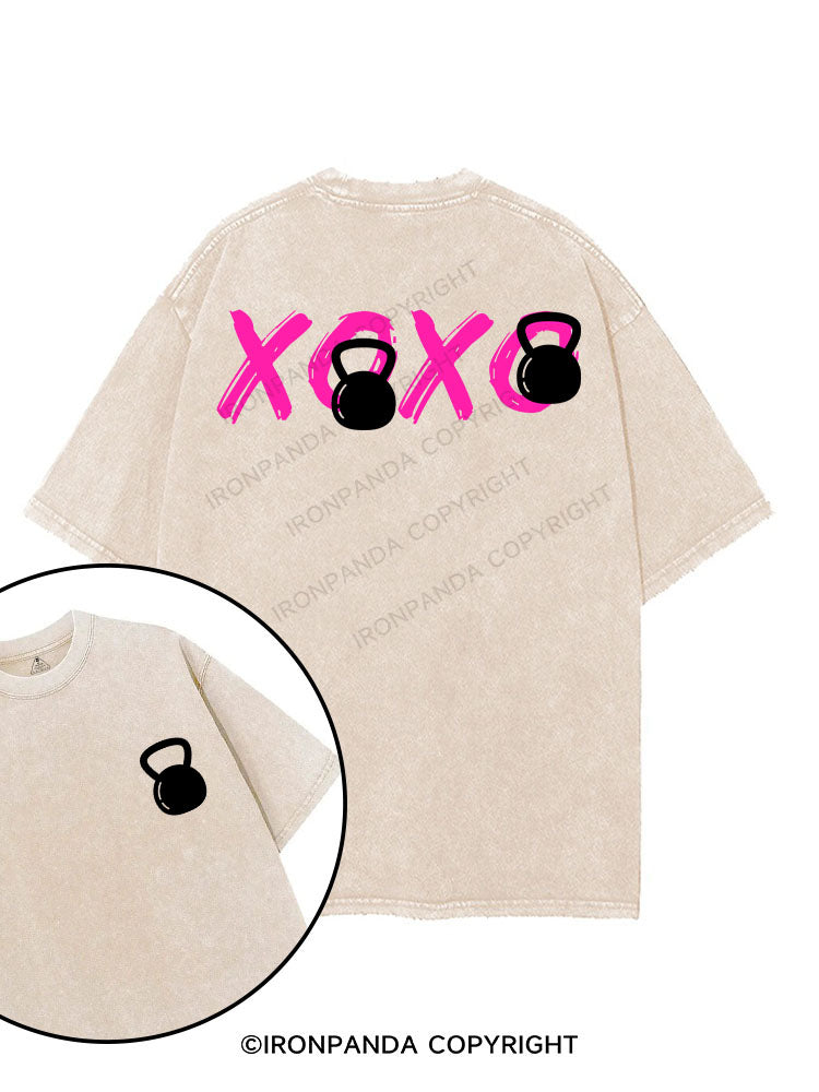XOXO printed Gym Shirt