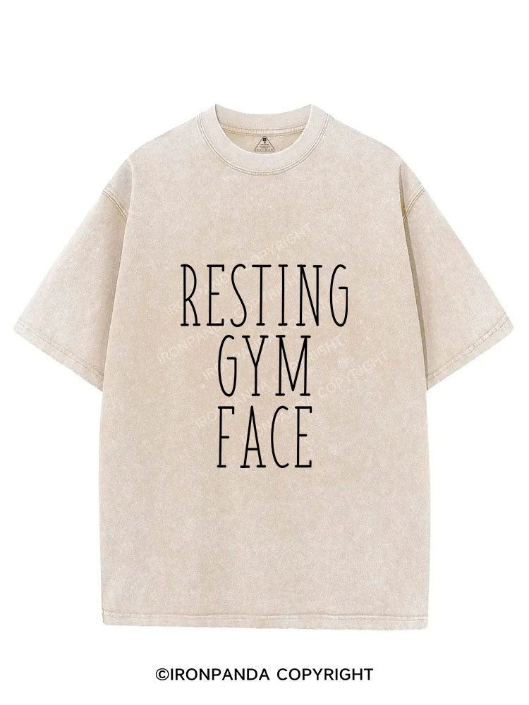 Resting gym face Vintage Gym Shirt