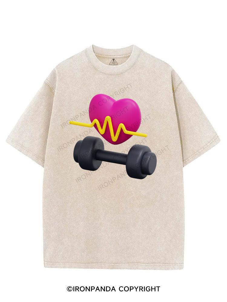 RHYTHM STRENGTH VINTAGE GYM SHIRT