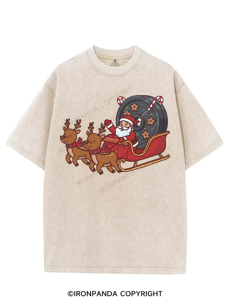 FIT-MAS SLEIGH RIDE VINTAGE GYM SHIRT