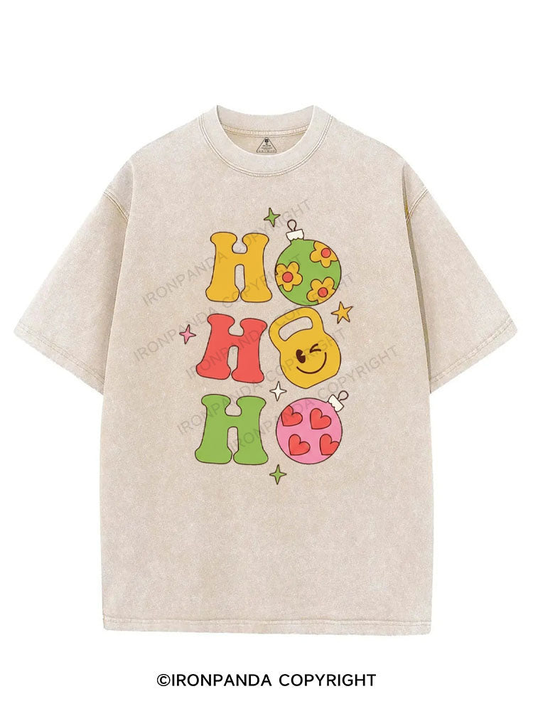 HO HO HO VINTAGE GYM SHIRT