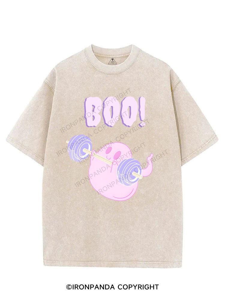 BOO! VINTAGE GYM SHIRT