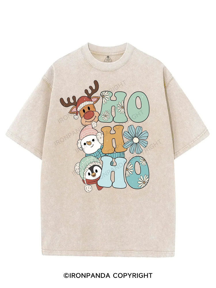 HO HO HO VINTAGE GYM SHIRT