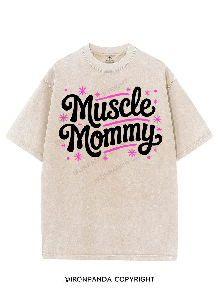 MUSCLE Mom  VINTAGE GYM SHIRT