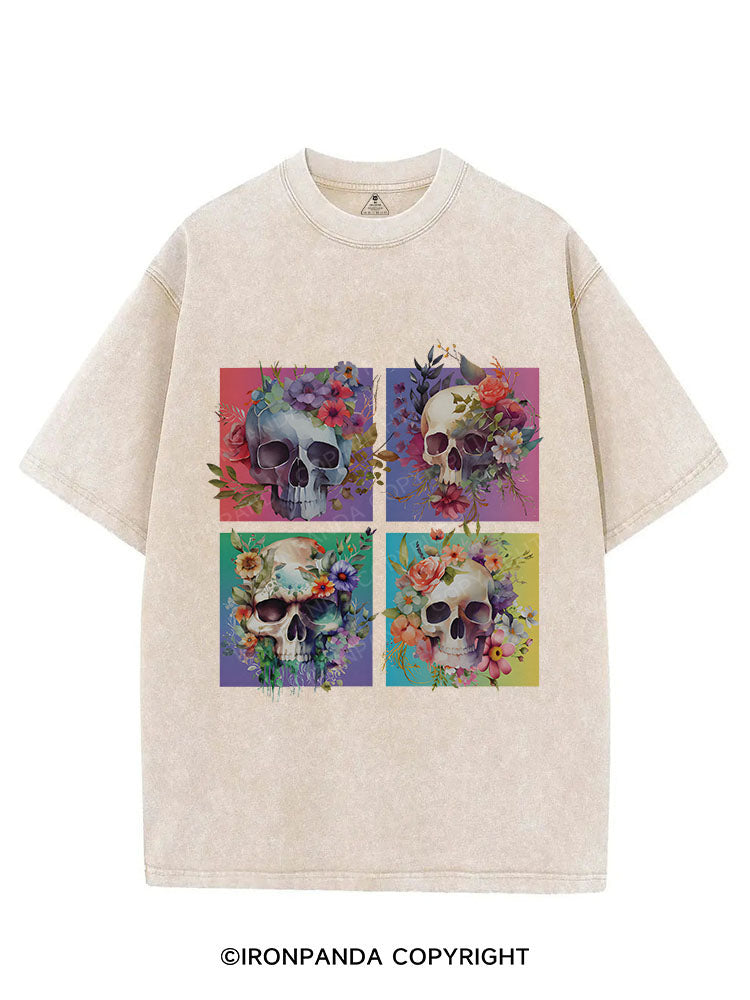 Skull Aesthetic VINTAGE GYM SHIRT