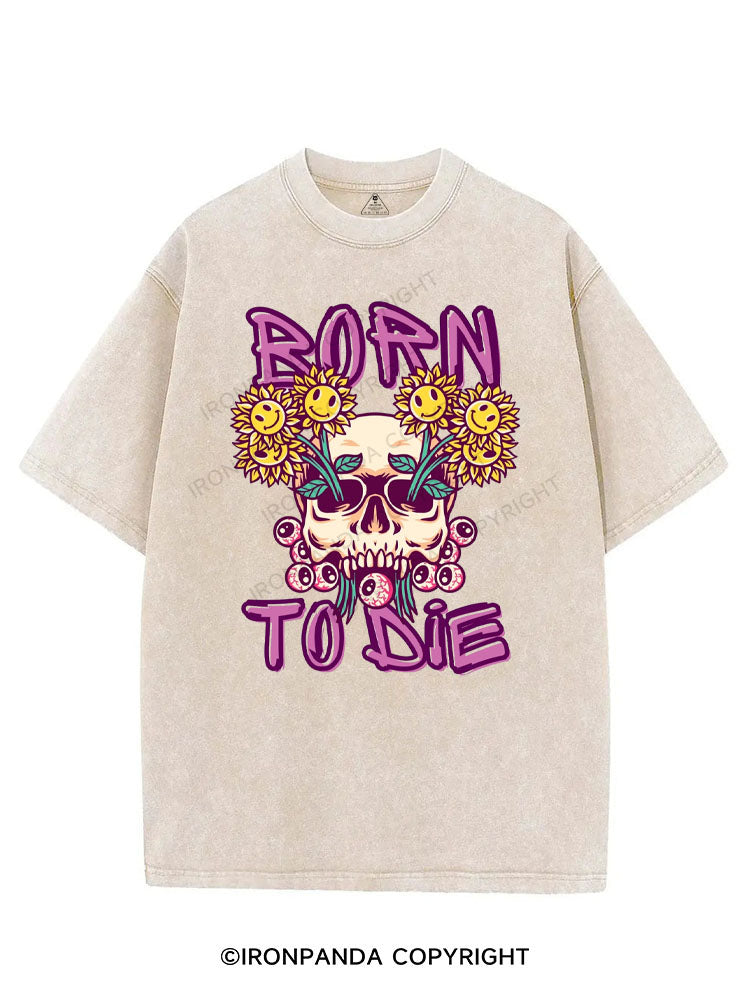 BORN TO DIE VINTAGE GYM SHIRT