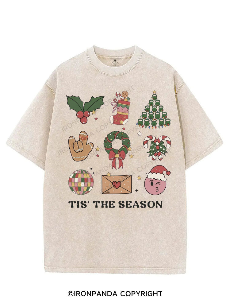 TIS' THE SEASON VINTAGE GYM SHIRT