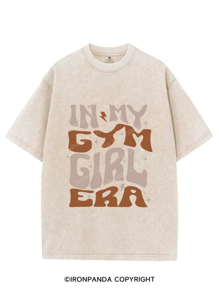 In My Gym Girl Era Vintage Gym Shirt