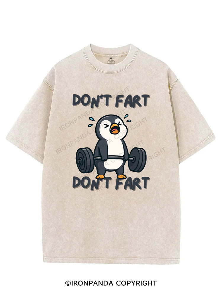 DON'T FART VINTAGE GYM SHIRT