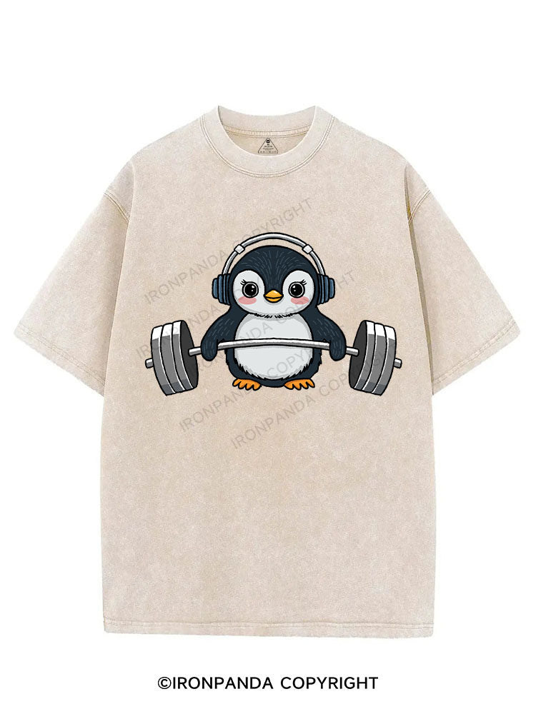 SWOLE & SOUNDTRACKED VINTAGE GYM SHIRT