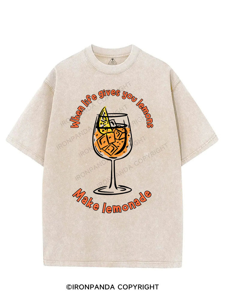 WHEN LIFE GIVES YOU LEMONS, MAKE LEMONADE VINTAGE GYM SHIRT