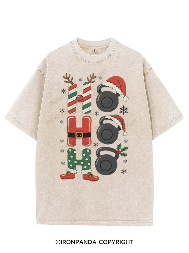 HO HO HO VINTAGE GYM SHIRT
