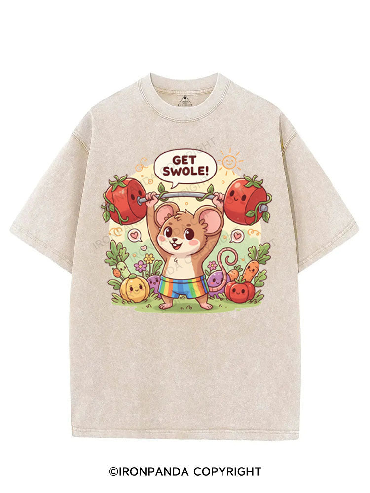 GET SWOLE! VINTAGE GYM SHIRT