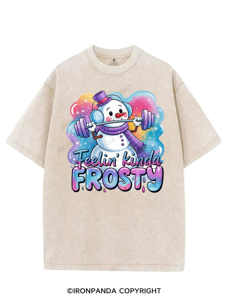 FEELIN' KINDA FROSTY VINTAGE GYM SHIRT