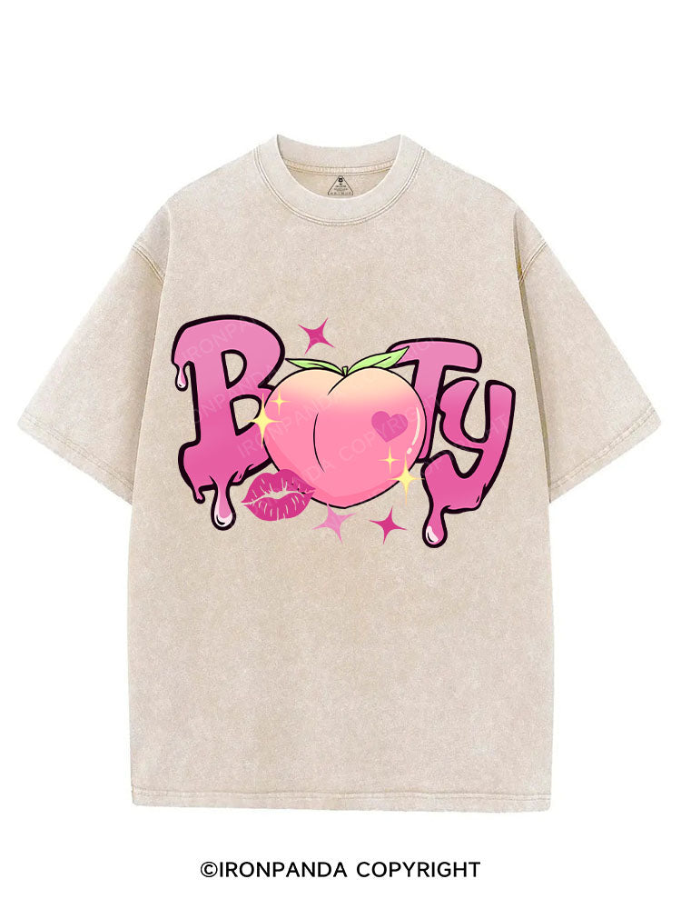 BOOTY VINTAGE GYM SHIRT