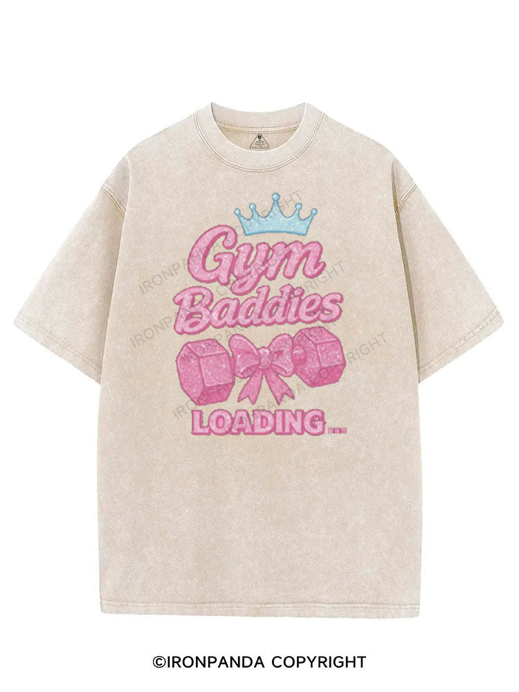 GYM BADDIES LOADING VINTAGE GYM SHIRT
